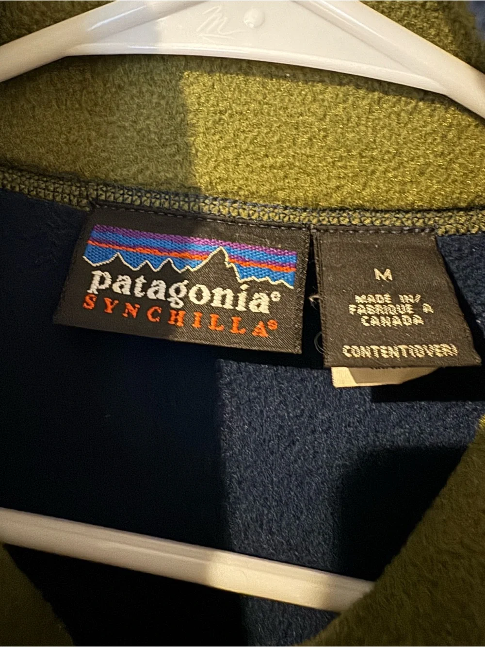 Patagonia Navy Blue Full-Zip Fleece Vest - Men's